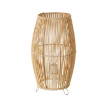 Bambusová stolová lampa v prírodnej farbe s bambusovým tienidlom (výška 29 cm) Natural Way – Casa Se...