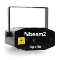 Mini laser Beamz Apollo, multipoint efekt, červeno-zelený Beamz