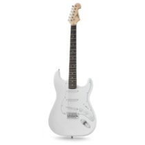 Elektrická gitara Chord CAL63, biela, 6 strún, jelša/javor Chord