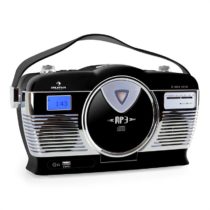 RCD-70BL retro rádio Auna