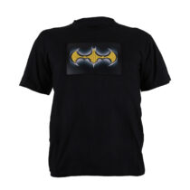 Summary Dvojfarebné LED tričko, design Batman, veľkosť XL Summary