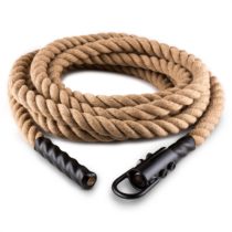 Klarfit Power Rope, 9m/3,8cm, kyvadlové lano s hákmi, stropné pripevnenie Capital Sports