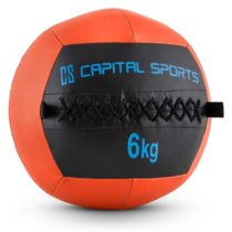 Wallba 6, oranžový, 6 kg, wall ball, syntetická koža Capital Sports