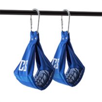 Armlug Ab Slings, max. 120 kg, modrá, tréningové ramenné opierky, karabínkové háky Capital Sports