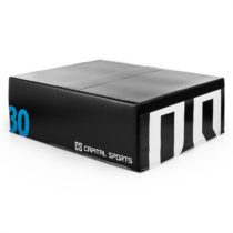 Rookso Soft Jump Box, plyobox, čierny, 30 cm Capital Sports