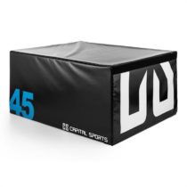 Rookso Soft Jump Box, plyobox, čierny, 45 cm Capital Sports