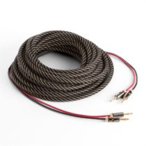 reproduktorový kábel, OFC, medený, 2 x 3,5 mm², 5 m, textilný obal, štandardizovaný Numan