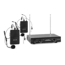 VHF-2-HS sada bezdrôtových mikrofónov Auna Pro