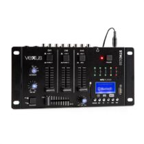 STM3030, 4-kanálový mixážny pult, bluetooth, USB, SD, MP3, LED Vexus