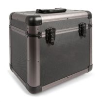 PRC100 12" Titanium kufrík na gramofónové platneVinyl Case 100 platní Power Dynamics