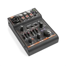 PDM-D301BT, 3-kanálový mixážny pult, USB mixážny pult, bluetooth, fantómové napájanie Power Dynamics