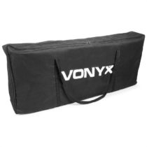 DJ-Deck-Stand, transportná taška, 103x46x16cm (ŠxVxH), DJ príslušenstvo, čierna farba Vonyx
