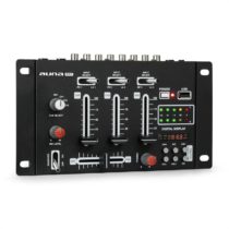 DJ-21 DJ-mixér mixážny pult, USB, čierna farba Auna Pro