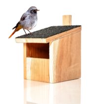 Vtáčia búdka pre vtákov hniezdiacich v polodutinách Blumfeldt