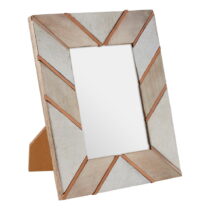 Bielo–béžový drevený rámček 22x28 cm Bowerbird – Premier Housewares
