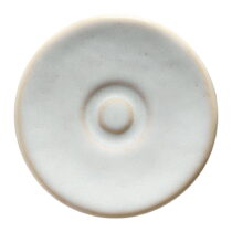 Biely kameninový tanierik na espresso Costa Nova Roda, ⌀ 11 cm