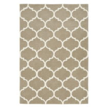 Svetlohnedý ručne tkaný vlnený koberec 160x230 cm Albany – Asiatic Carpets