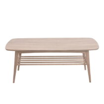 Konferenčný stolík s podnožím z dubového dreva Actona Woodstock, 120 x 60 cm