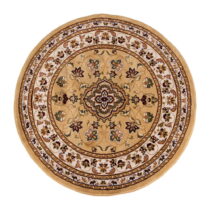 Béžový okrúhly koberec ø 133 cm Sherbone – Flair Rugs