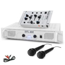 Set DJ-94 1 x zosilňovač + 1 x mixážny pult + 2 x mikrofón Electronic-Star