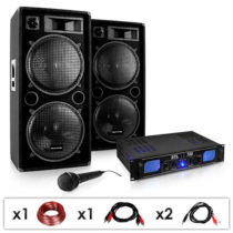 Set DJ-26 2 x reproduktor + 1 x zosilňovač + 1 x mikrofón Electronic-Star