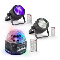PLS10 sada V4 Jellyball + PLS15 LED stroboskop + PLS30 LED reflektor Beamz