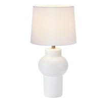 Biela stolová lampa Shape - Markslöjd