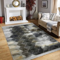 Tmavosivý koberec behúň 80x200 cm – Mila Home