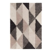 Čierno-béžový koberec 60x110 cm Prism – douceur d'intérieur