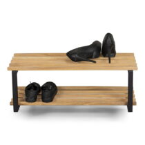 Čierny kovový stojan na topánky Marco – Spinder Design