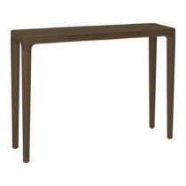 Hnedý konzolový stolík z dubového dreva 12x110 cm Heart&#39;n&#39;Soul – UMAGE
