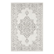 Sivo-krémový vonkajší koberec NORTHRUGS Tilos, 160 x 230 cm