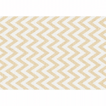 Koberec, béžovo-biela vzor, 57x90, ADISA TYP 2