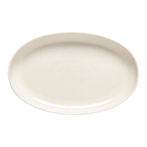 Biely servírovací tanier z kameniny 32x20.5 cm Pacifica – Casafina