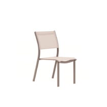 Sivé kovové záhradné stoličky v súprave 4 ks Mistral – Ezeis