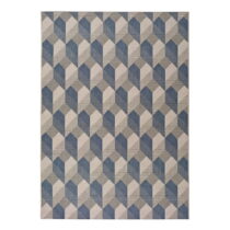 Béžovo-modrý vonkajší koberec Universal Silvana Miratta, 160 x 230 cm