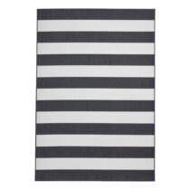 Bielo-čierny vonkajší koberec 290x200 cm Santa Monica - Think Rugs