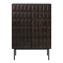 Tmavohnedá skrinka 90x130 cm Latina – Unique Furniture