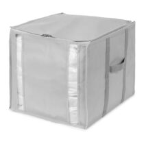Vákuový vystužený látkový úložný box na oblečenie Granit – Compactor