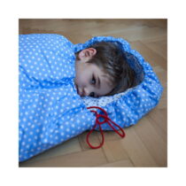 Modrý detský spací vak Bartex Design, 70 x 180 cm
