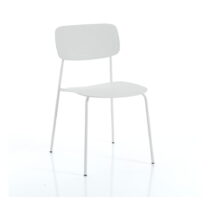 Biele jedálenské stoličky v súprave 2 ks Primary - Tomasucci