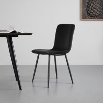 Jedálenská stolička ELIF čierna